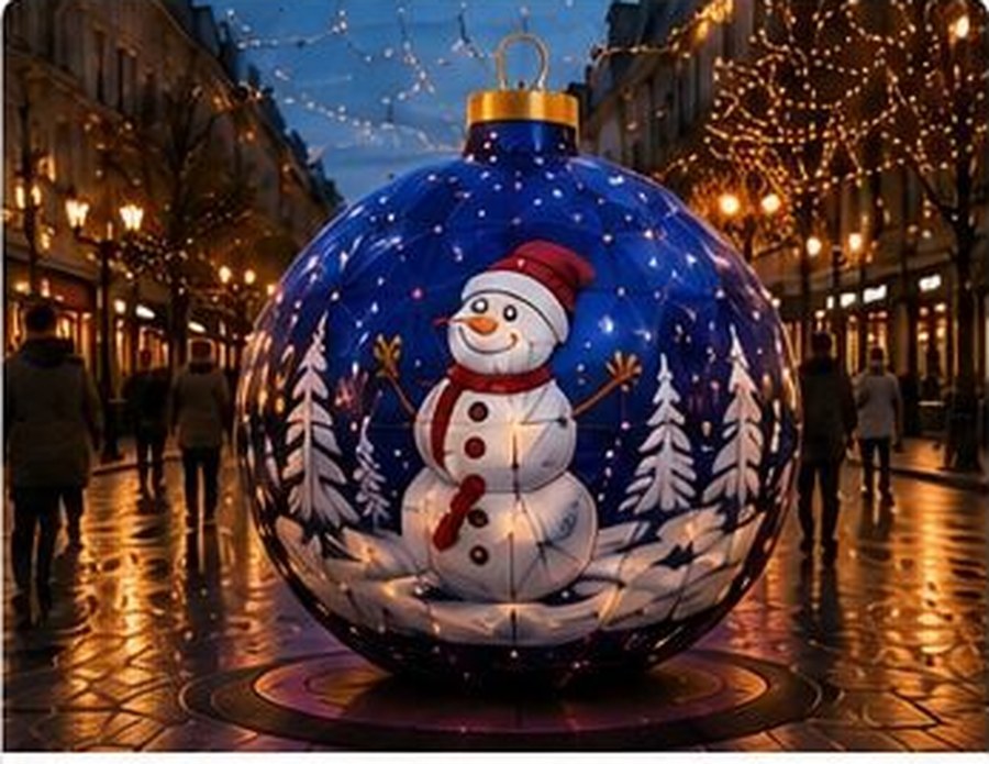 Шар «Снеговик»
