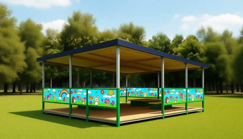 Теневой навес «Классик 3×6»
