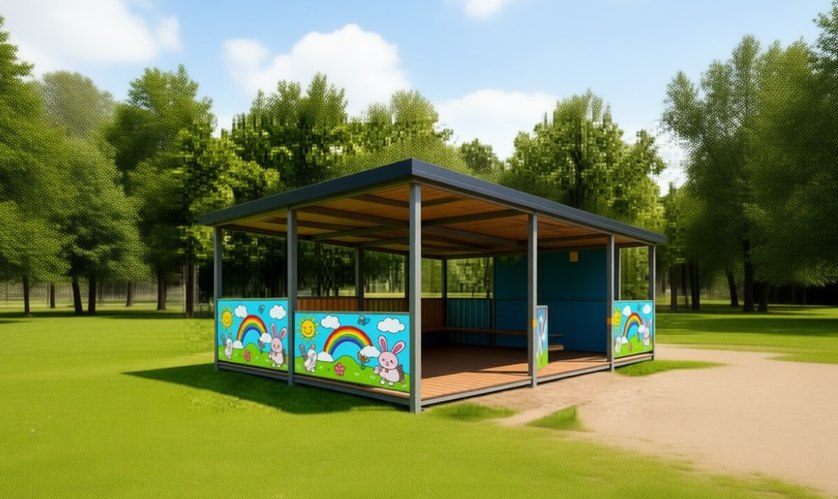 Теневой навес «Классик 4×6»