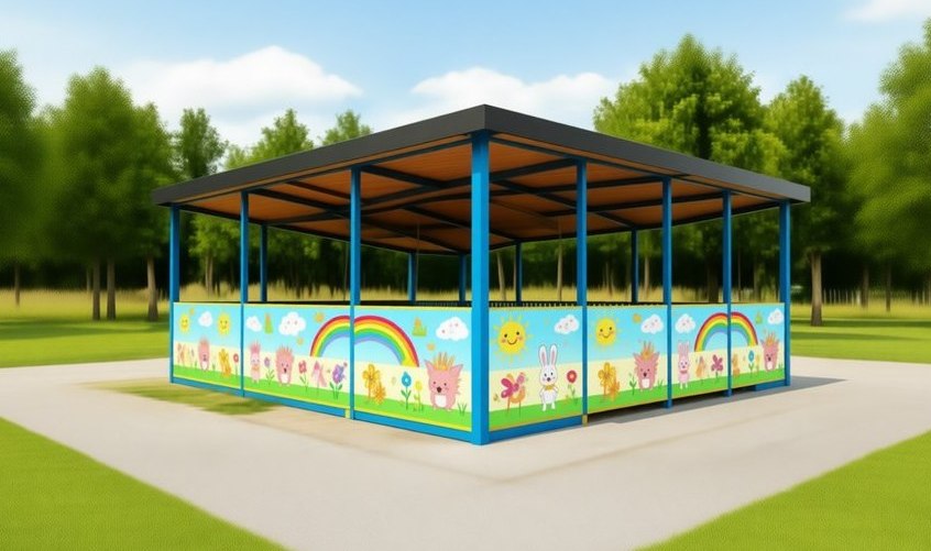 Теневой навес «Классик 5×8»